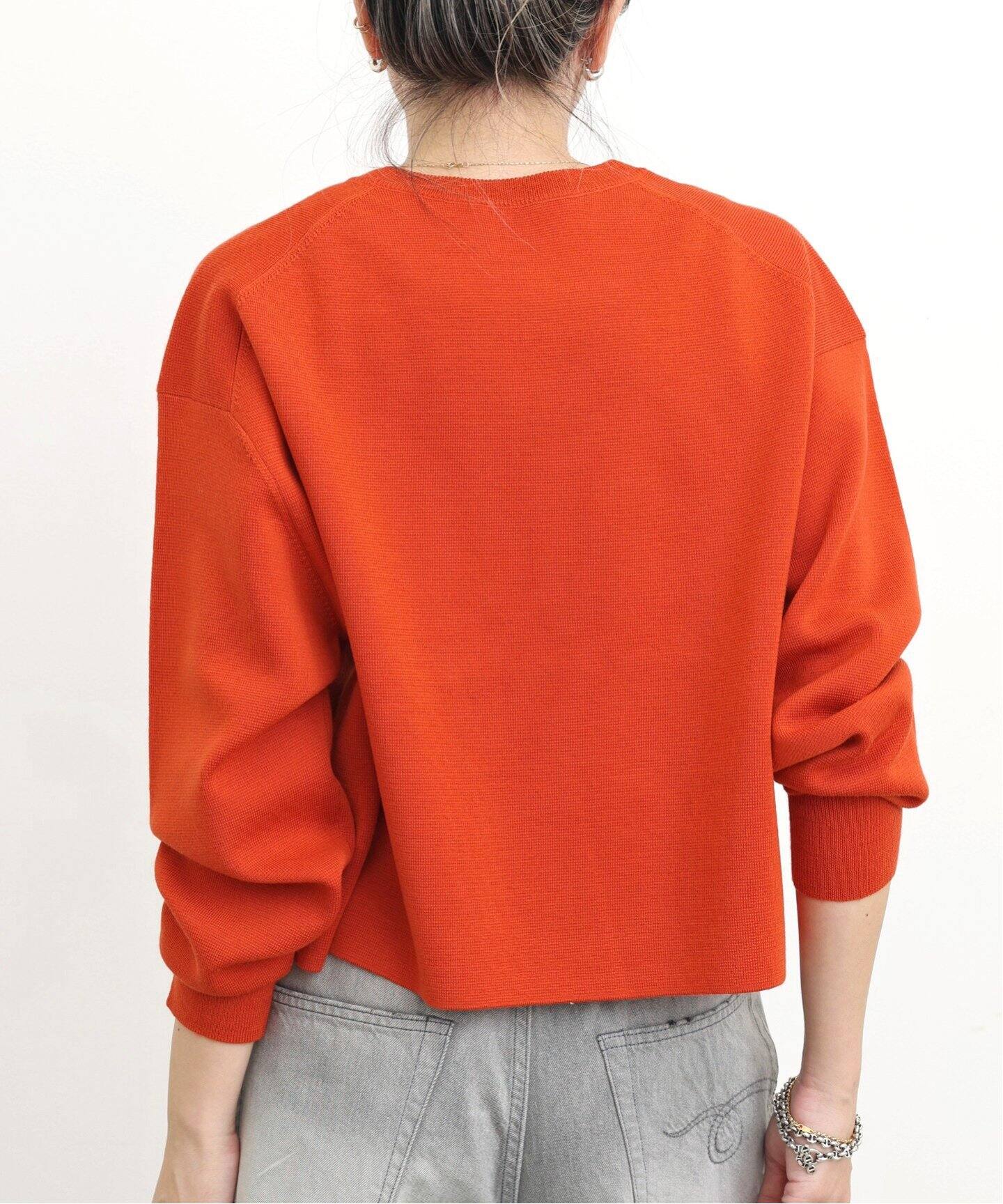 SHORT CREW NECK KNIT（ニット／セーター）｜L