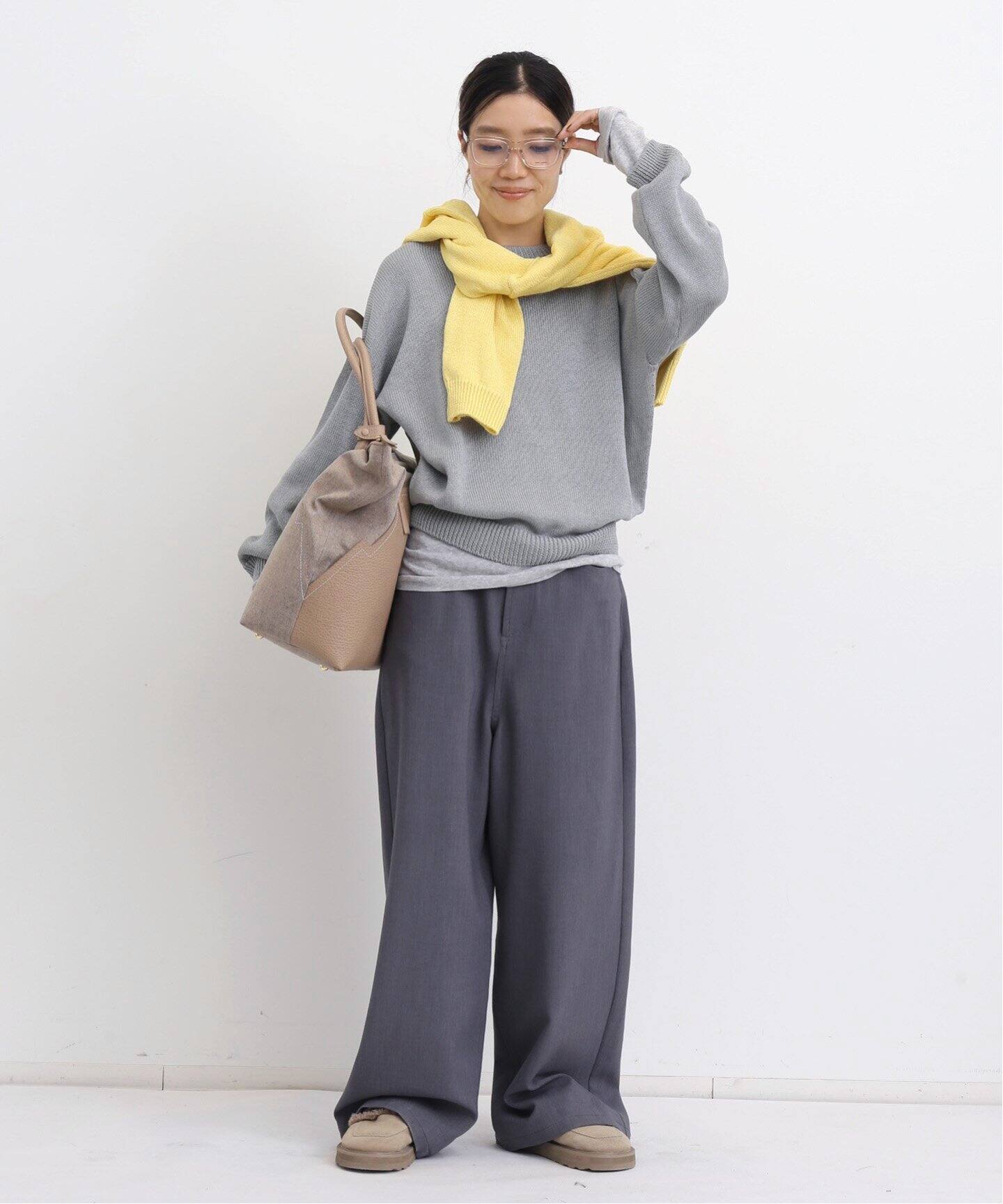 GENTLEMAN KNIT（ニット／セーター）｜L 