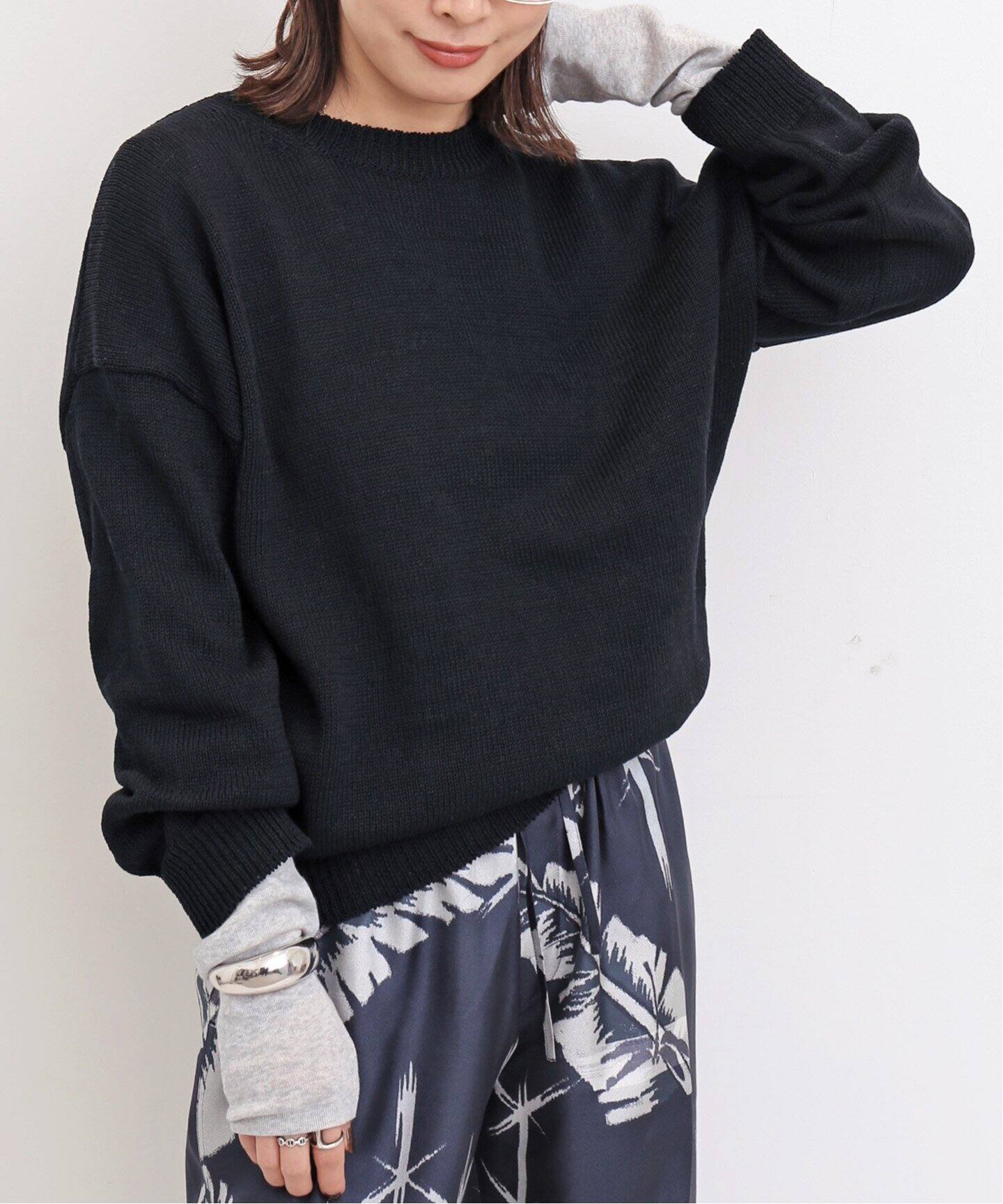 GENTLEMAN KNIT（ニット／セーター）｜L 