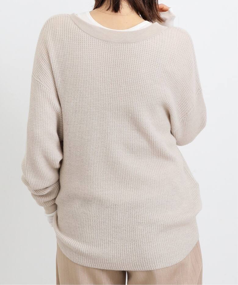 Cashmere Thermal Knit（ニット／セーター）｜L 