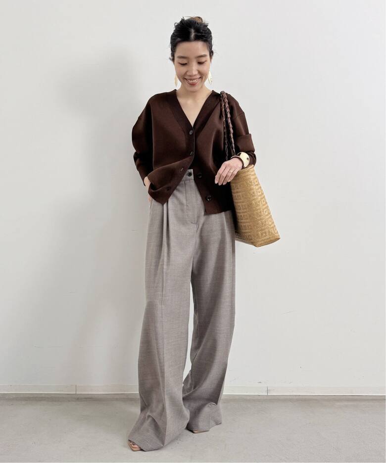 Knit Vneck Cardigan（ニット／セーター）｜L 