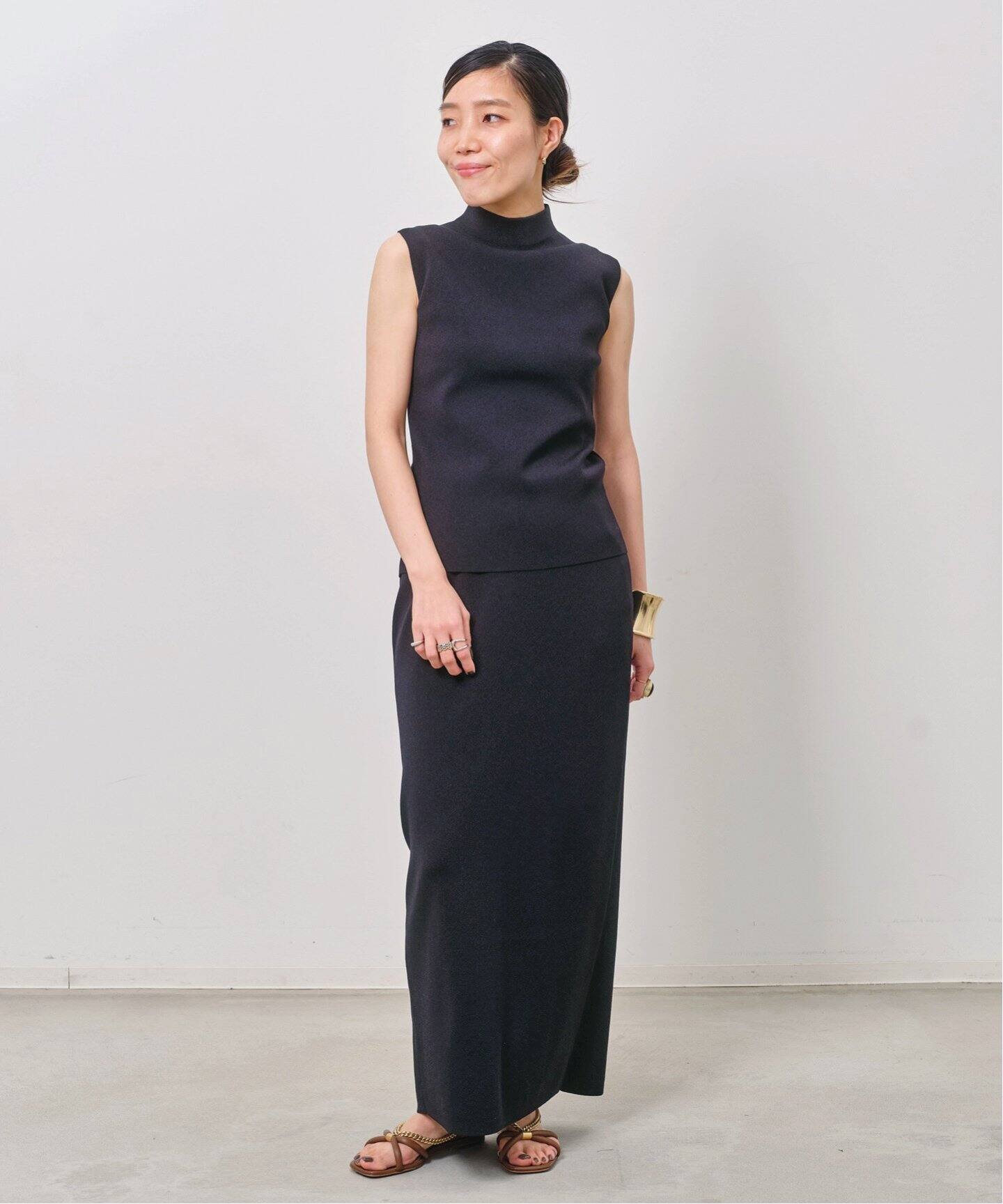 No Sleeve Knit（ニット／セーター）｜L