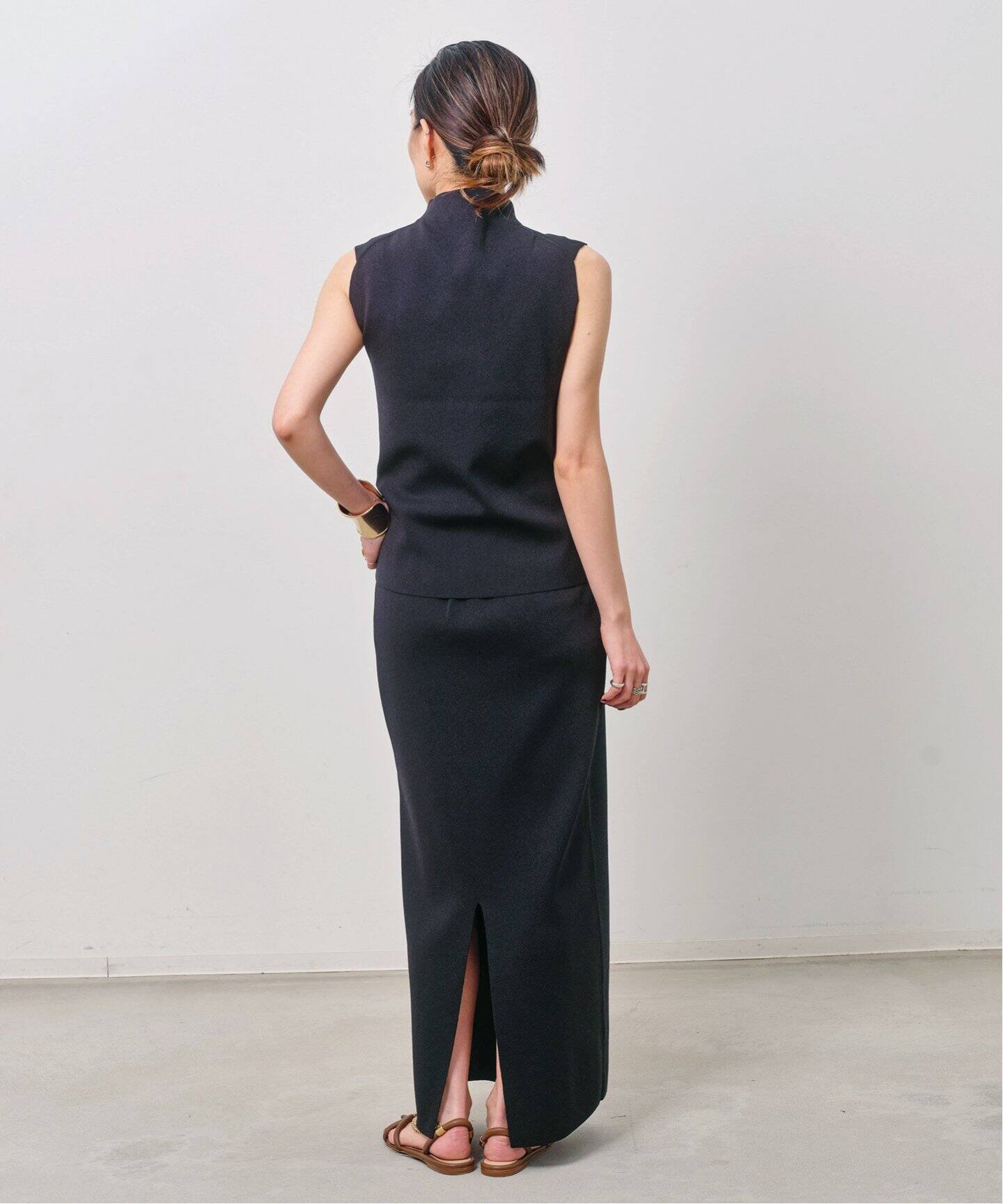 No Sleeve Knit（ニット／セーター）｜L 