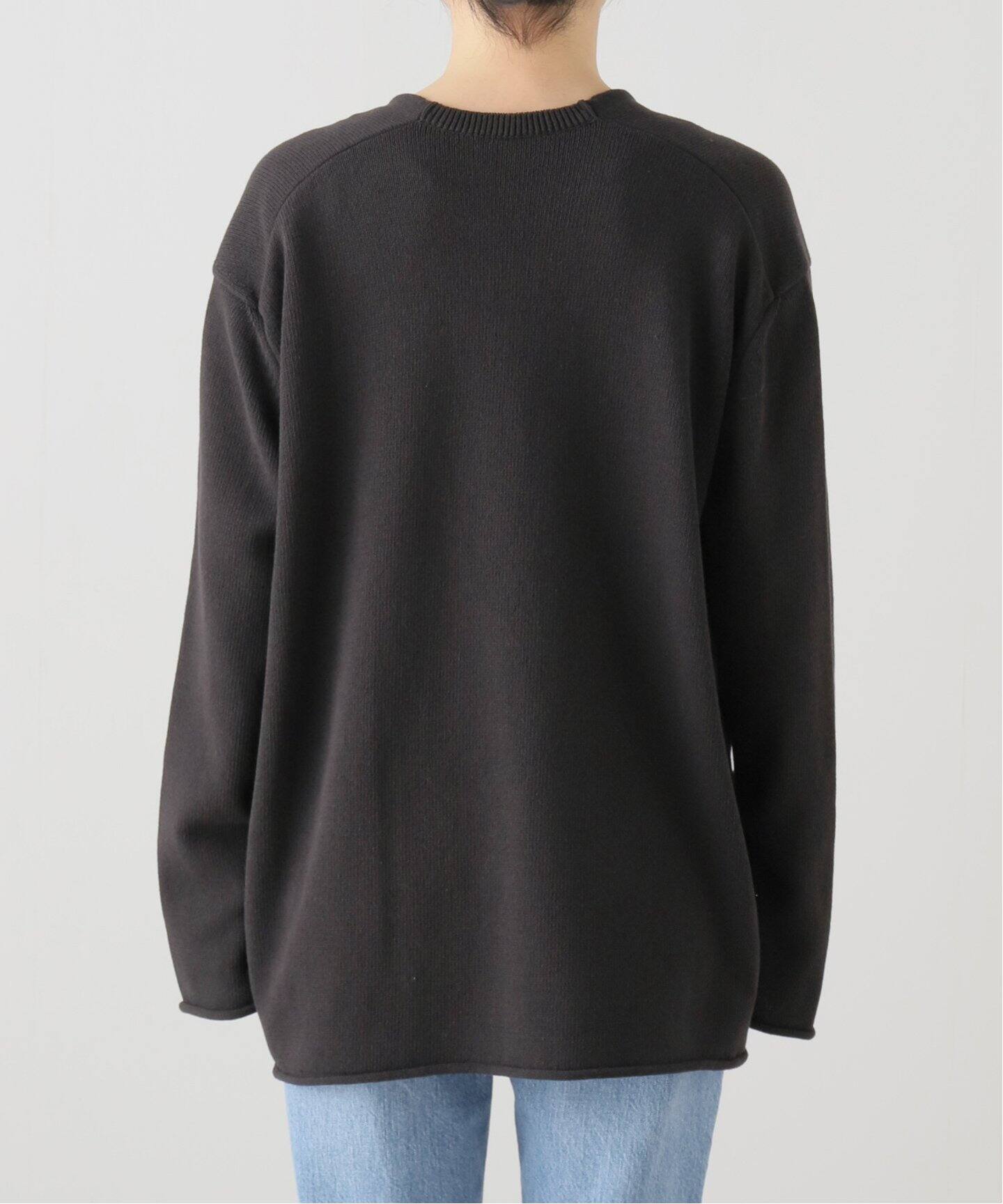 Cotton V Neck Knit（ニット／セーター）｜L