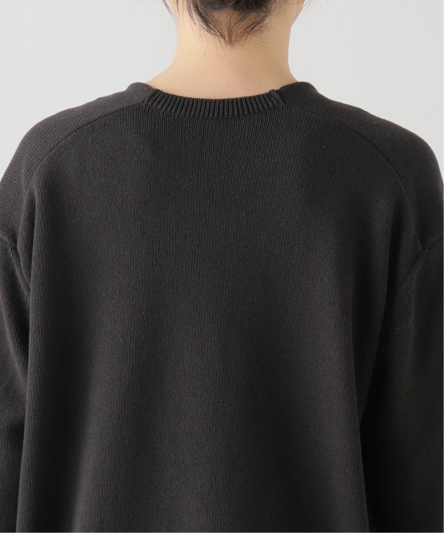 Cotton V Neck Knit（ニット／セーター）｜L