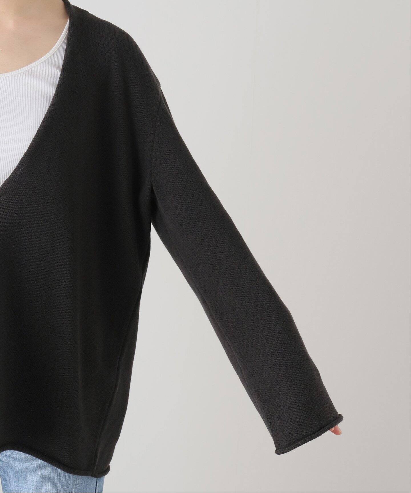 Cotton V Neck Knit（ニット／セーター）｜L