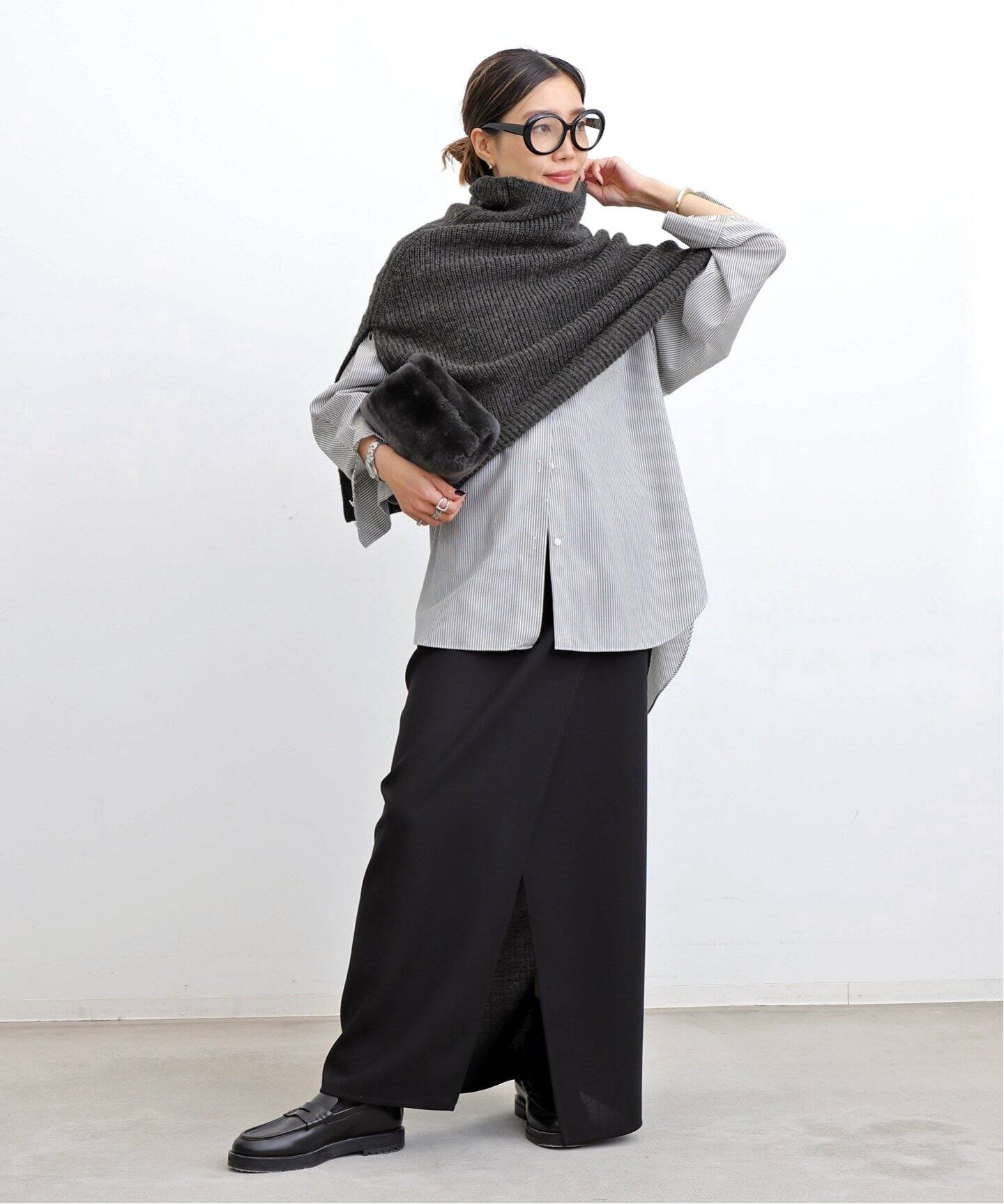 GOOD GRIEF!/グッドグリーフ】 Ribbed Knit Snood（その他ファッション  