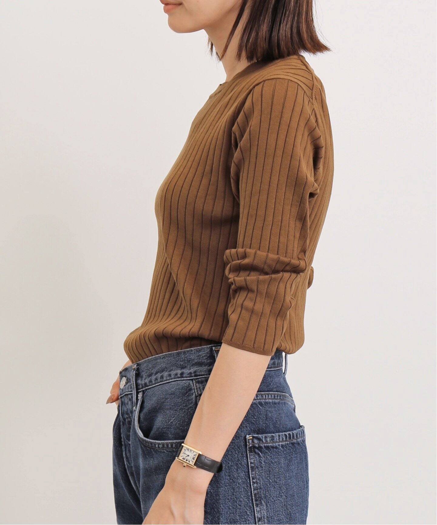 Washable Silk Knit Pull Over（ニット／セーター）｜L 