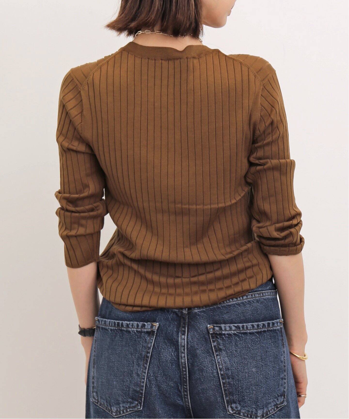 Washable Silk Knit Pull Over（ニット／セーター）｜L 