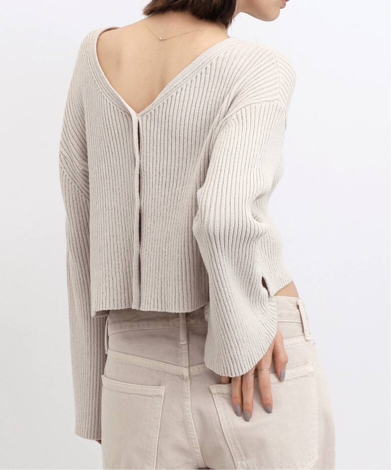 Boucle 2way Short Cardigan（カーディガン）｜L