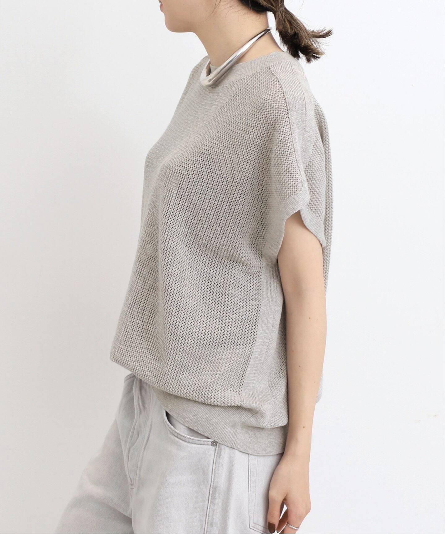 Mesh Knit（ニット／セーター）｜L 