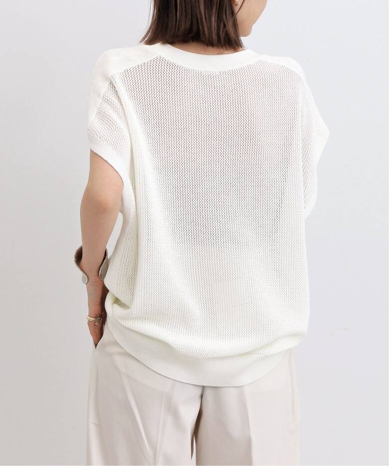 Mesh Knit（ニット／セーター）｜L 