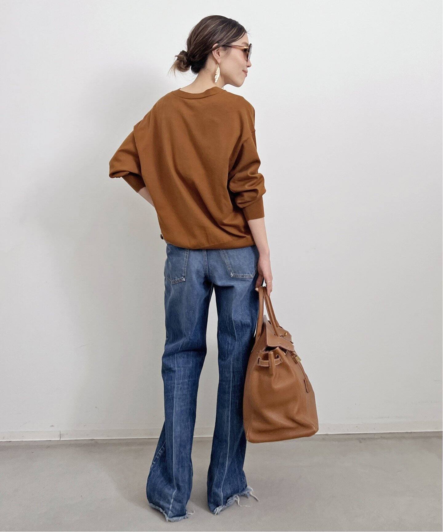 BASIC KNIT CARDIGAN（ニット／セーター）｜L 