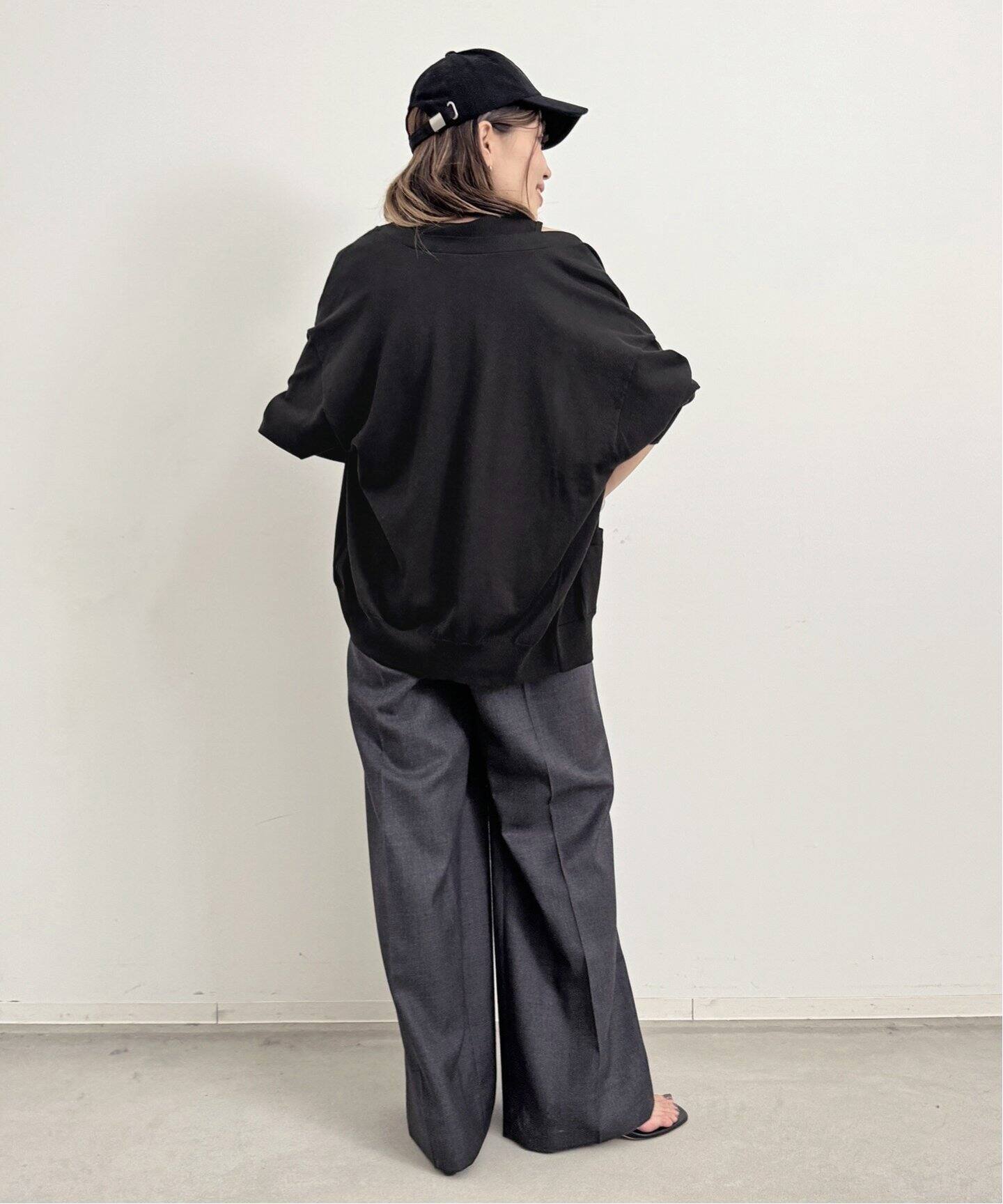 BASIC KNIT CARDIGAN（ニット／セーター）｜L 