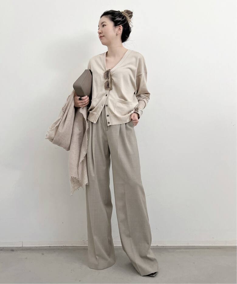 BASIC KNIT CARDIGAN（ニット／セーター）｜L 