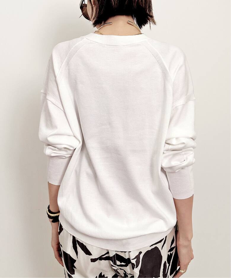 BASIC KNIT V PULLOVER（ニット／セーター）｜L 