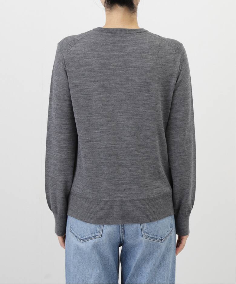 EX.FINEWOOL CREWNECK CARDIGAN（カーディガン）｜L 
