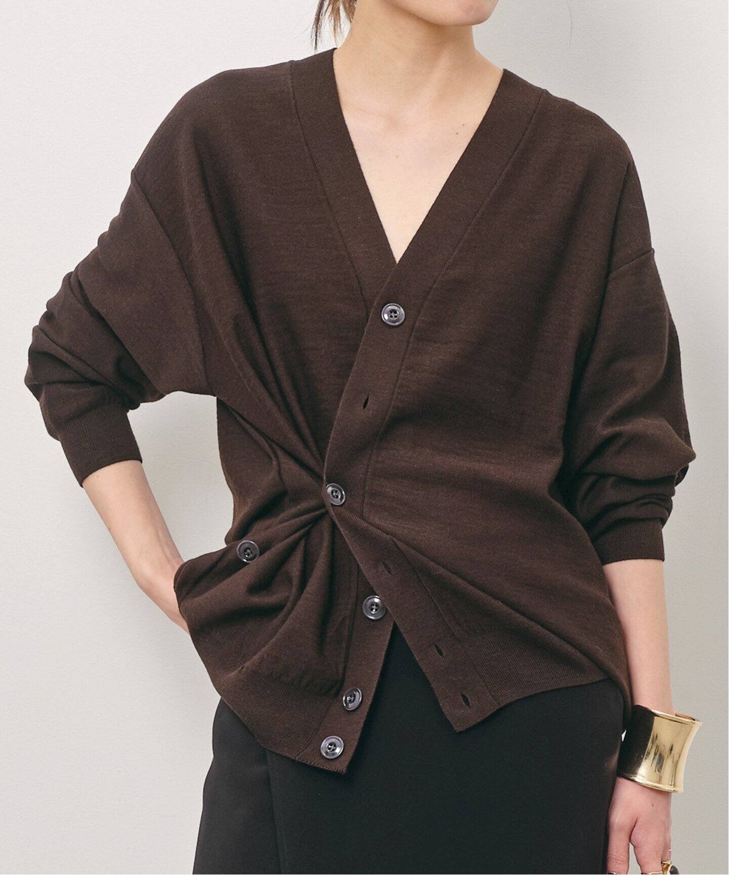 LE MAIRE/ルメール】 RELAXED TWISTED CARDIGAN（カーディガン）｜L  