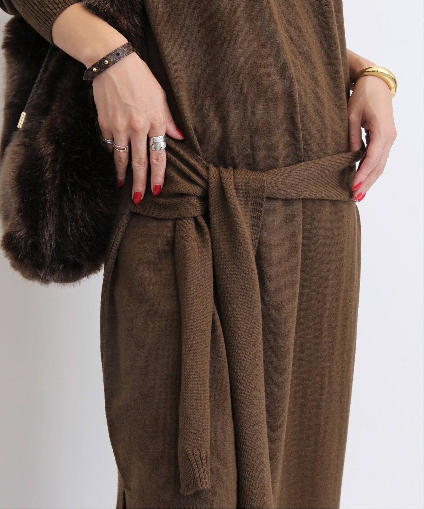 LE MAIRE/ルメール】 TROMPE LOEIL DRESS（ニットワンピース）｜L  