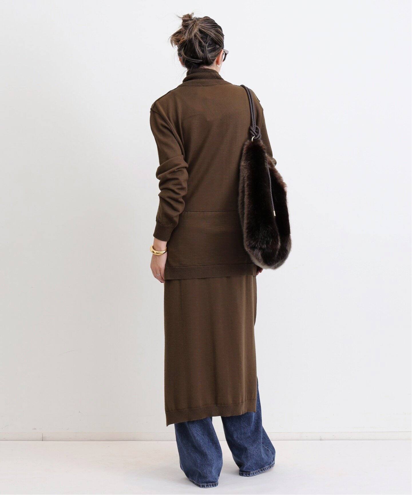 LE MAIRE/ルメール】 TROMPE LOEIL DRESS（ニットワンピース）｜L 
