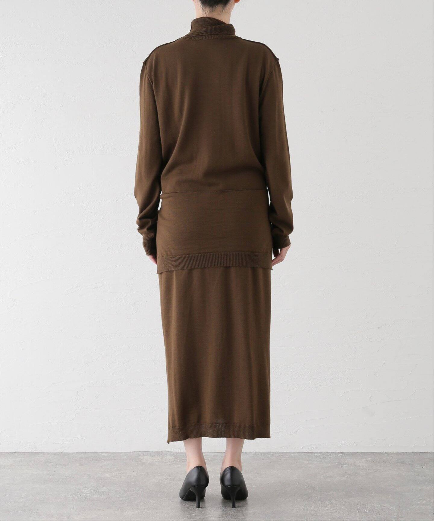 LE MAIRE/ルメール】 TROMPE LOEIL DRESS（ニットワンピース）｜L  