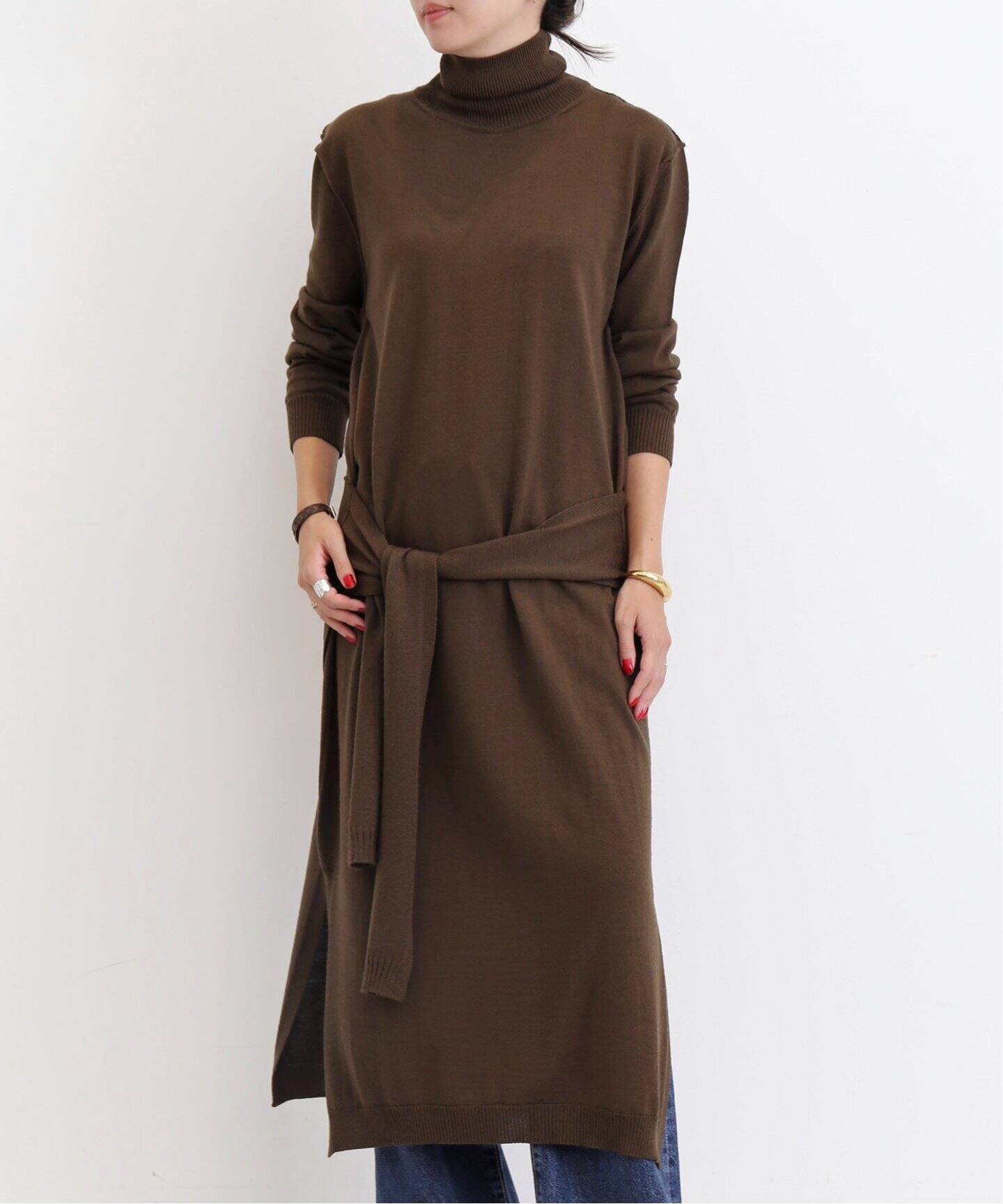 LE MAIRE/ルメール】 TROMPE LOEIL DRESS（ニットワンピース）｜L 