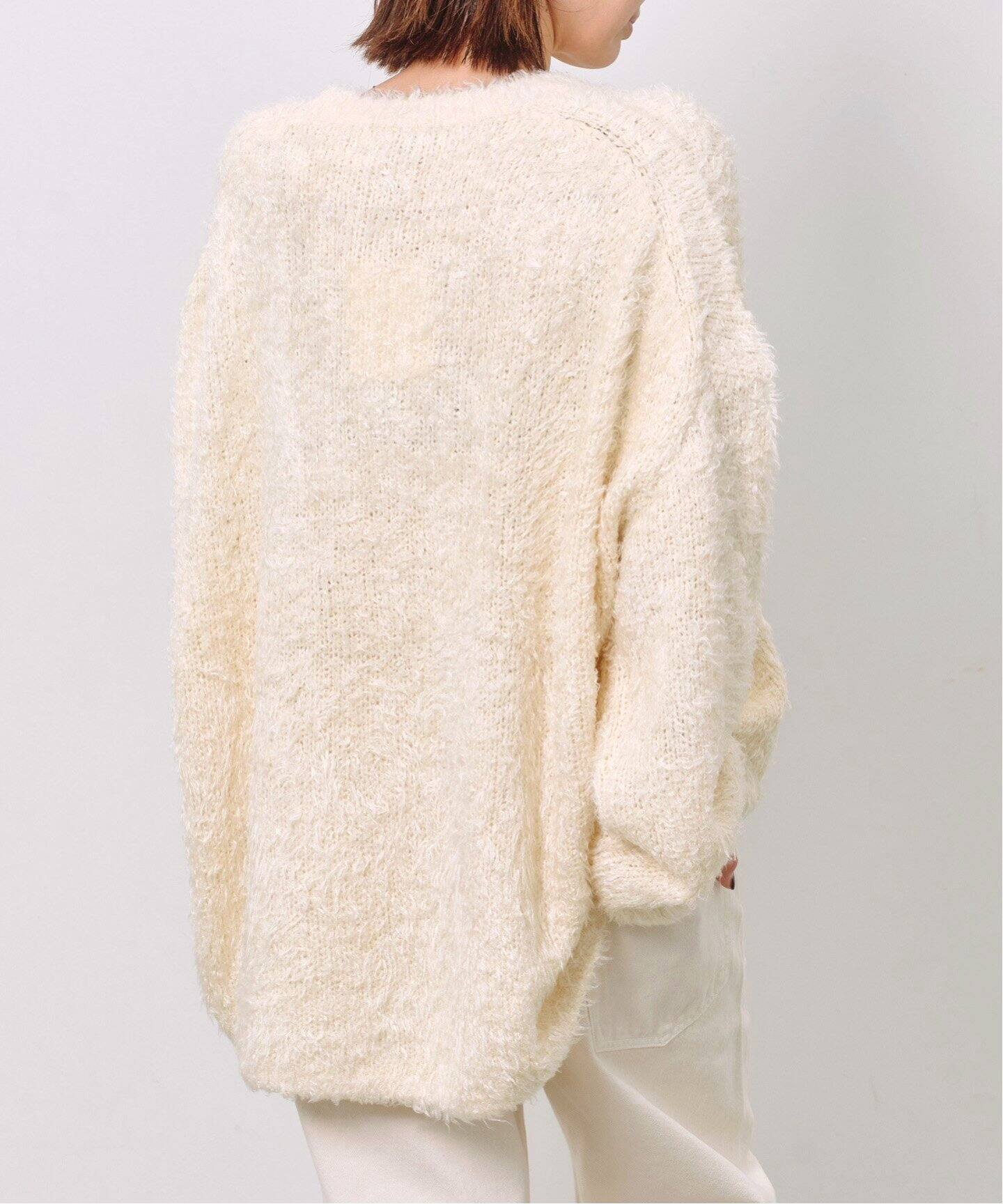 TOTEME/トーテム】 BOXY SILK KNIT（ニット／セーター）｜L 