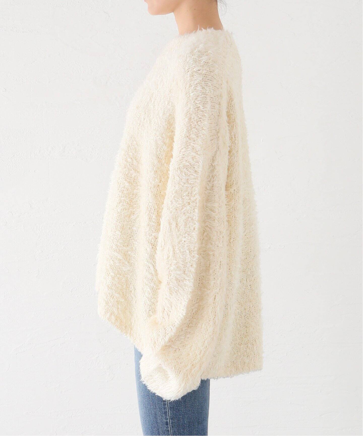 TOTEME/トーテム】 BOXY SILK KNIT（ニット／セーター）｜L 