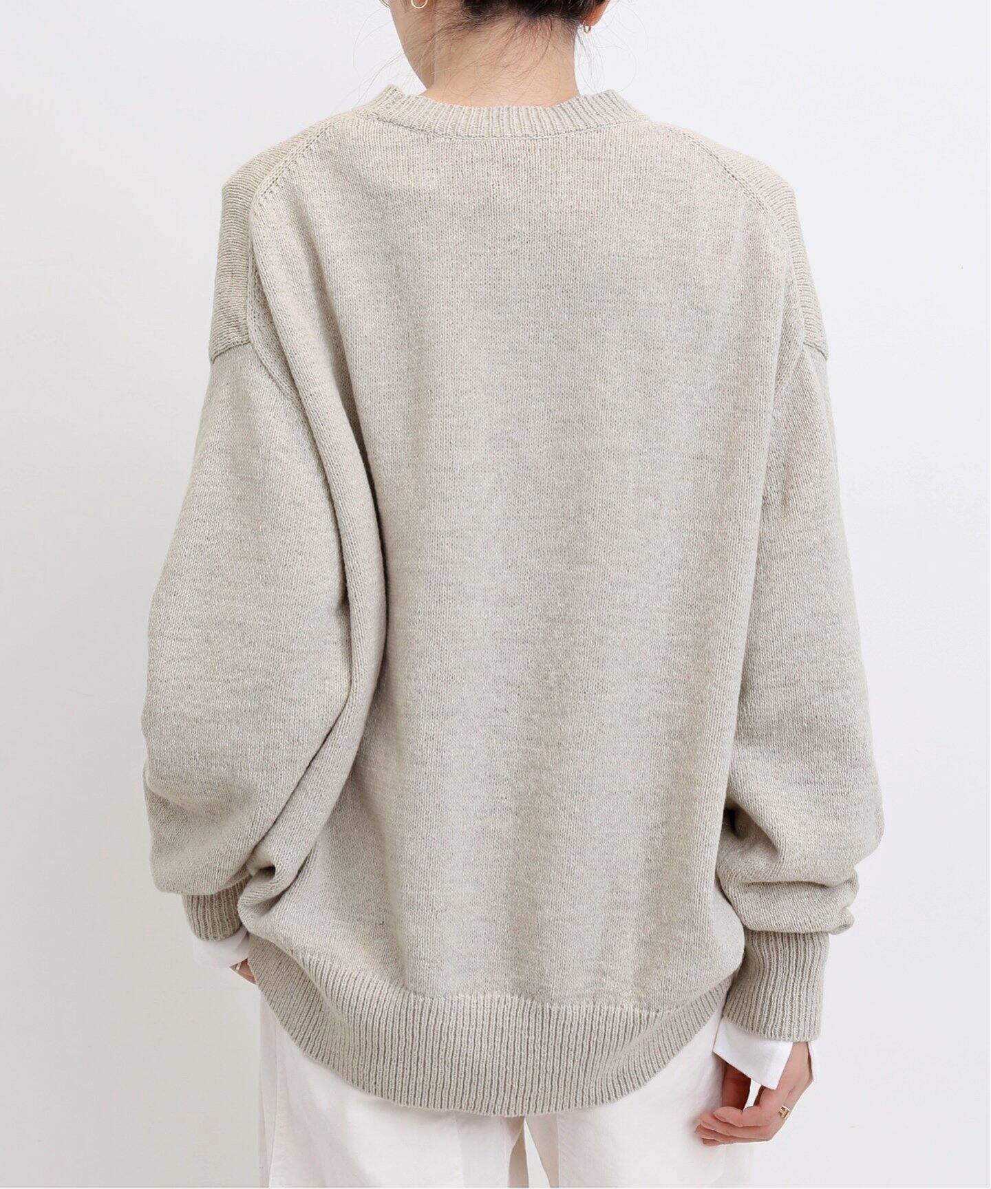 STUDIO NICHOLSON/スタジオ ニコルソン】 CREW NECK KNIT（ニット 