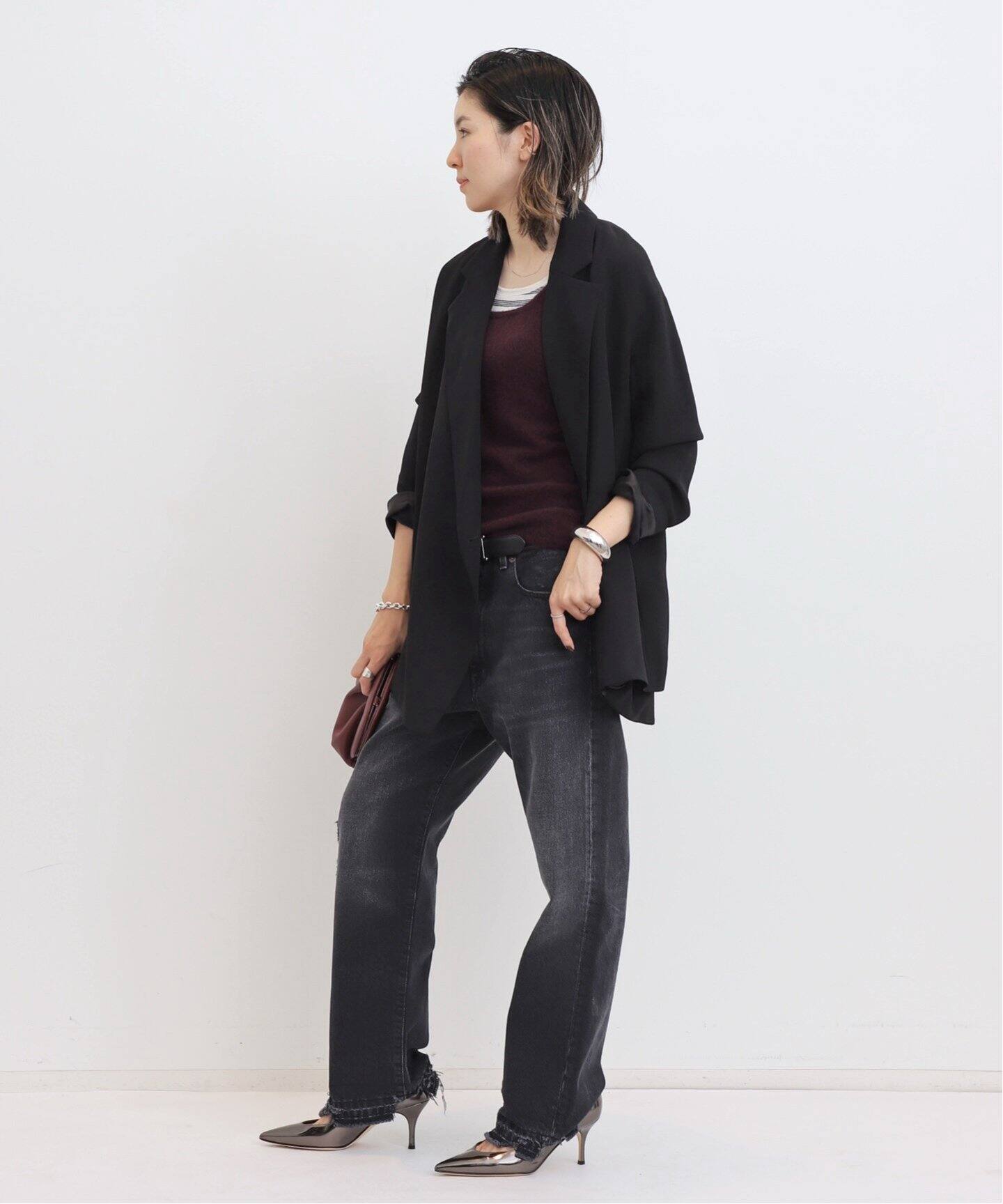 LANEUS/ラネウス】 TANK KNIT TOP（ニット／セーター）｜L'Appartement