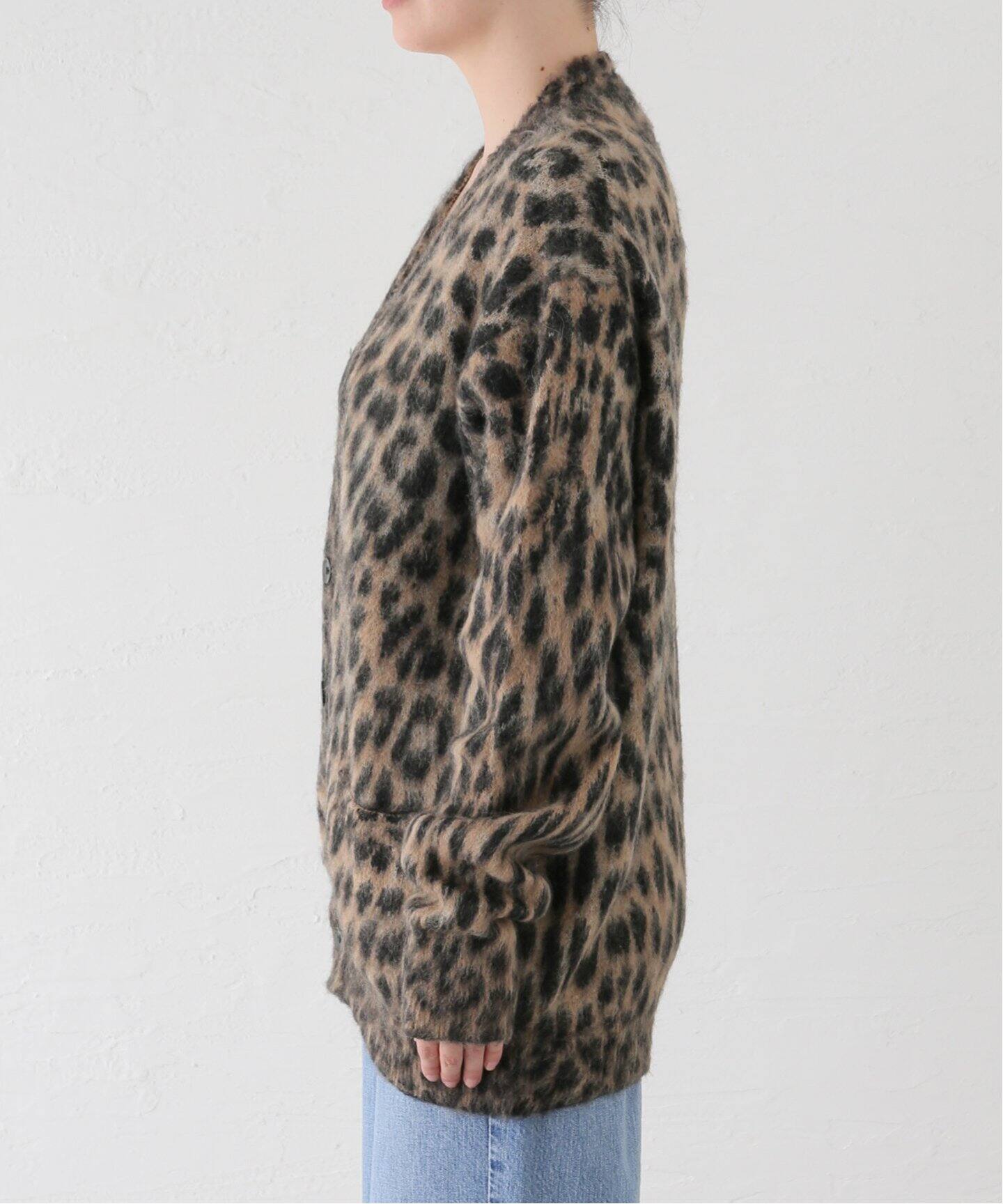 LANEUS/ラネウス】LEOPARD CARDIGAN（カーディガン）｜L