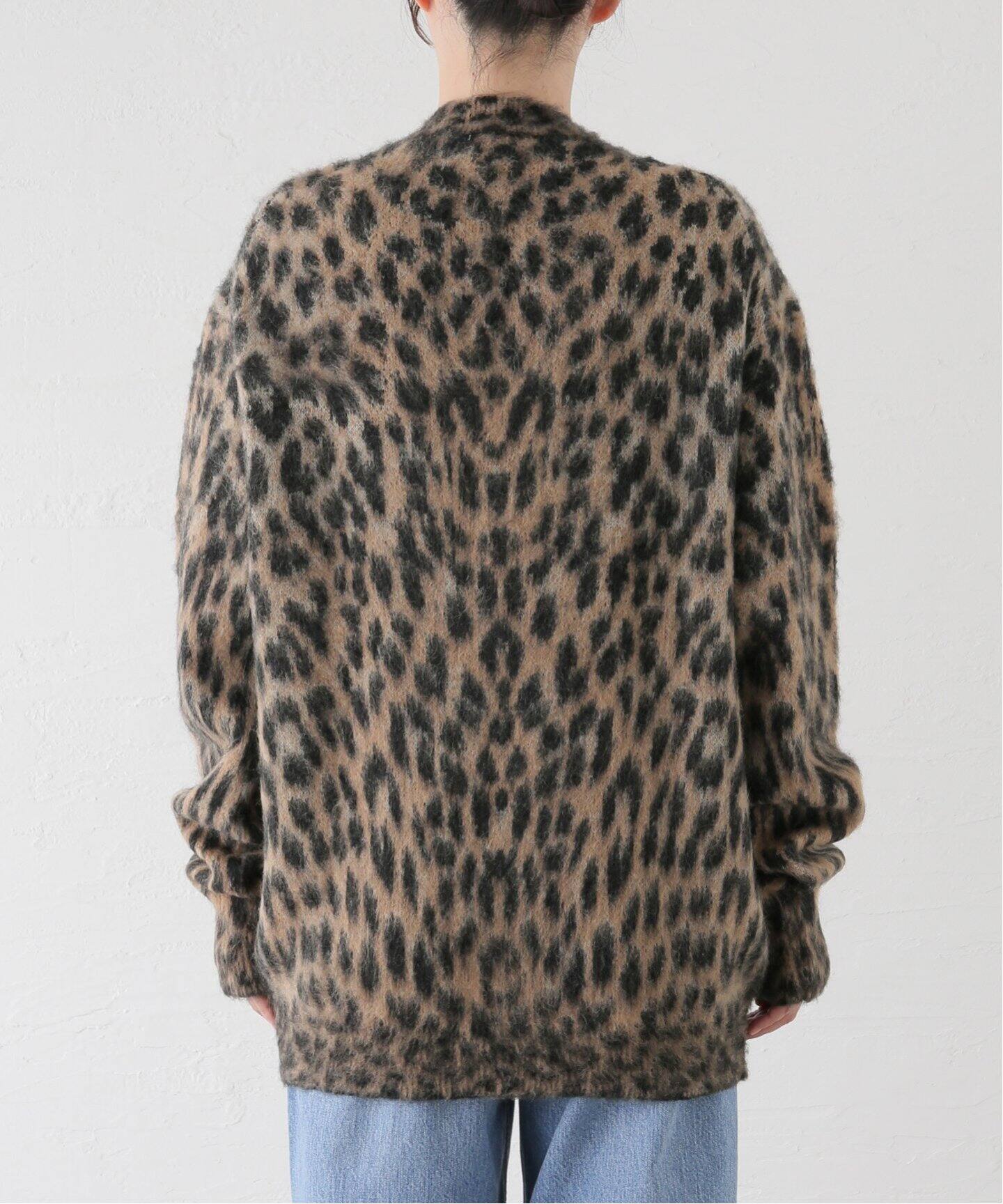 LANEUS/ラネウス】LEOPARD CARDIGAN（カーディガン）｜L