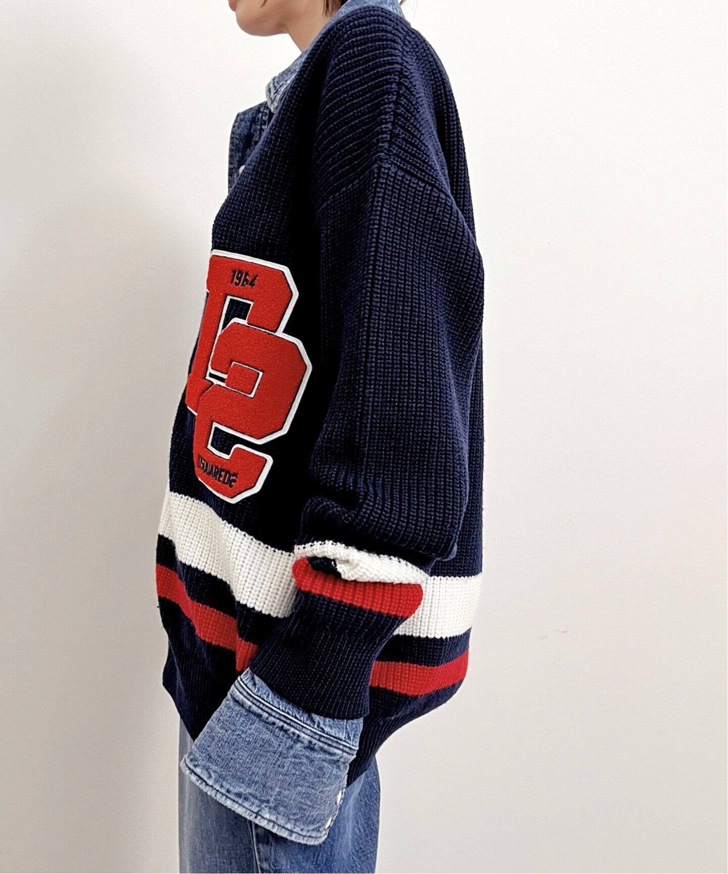 DSQUARED2/ディースクエアード】 KNIT CARDIGAN（ニット／セーター 