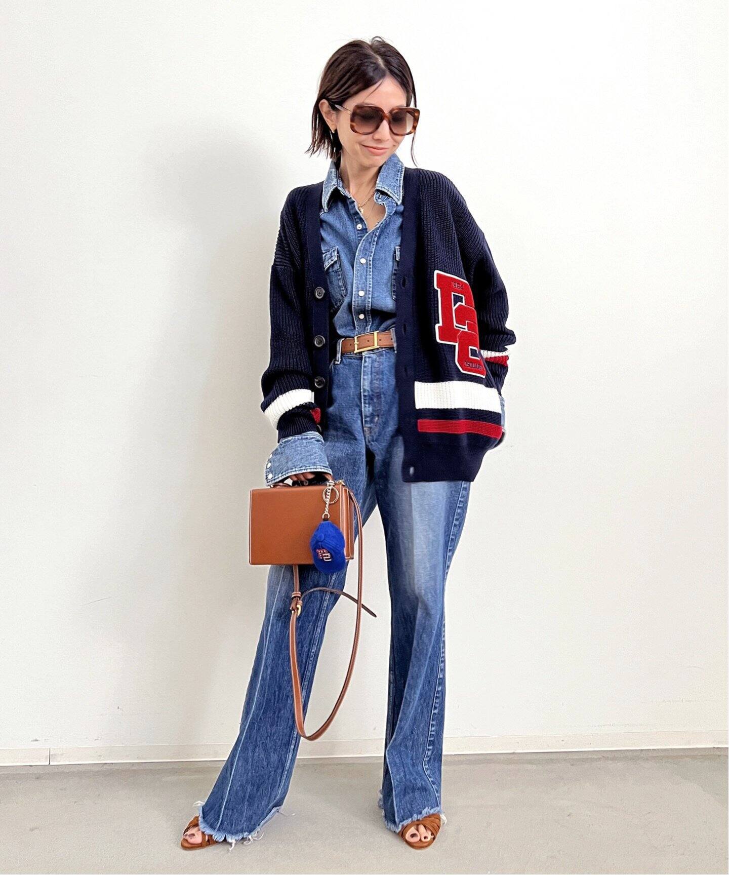 DSQUARED2/ディースクエアード】 KNIT CARDIGAN（ニット／セーター 