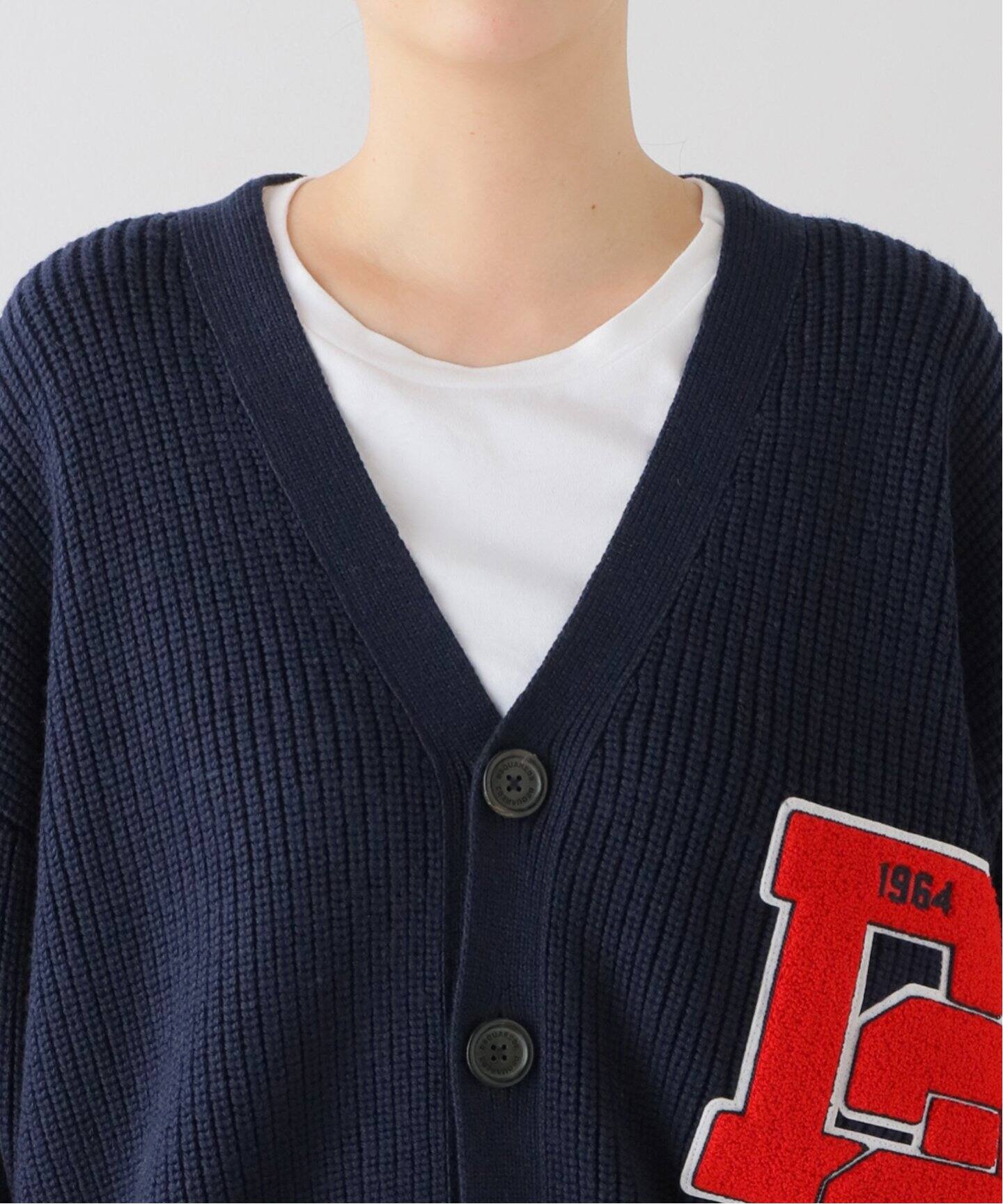DSQUARED2/ディースクエアード】 KNIT CARDIGAN（ニット／セーター 
