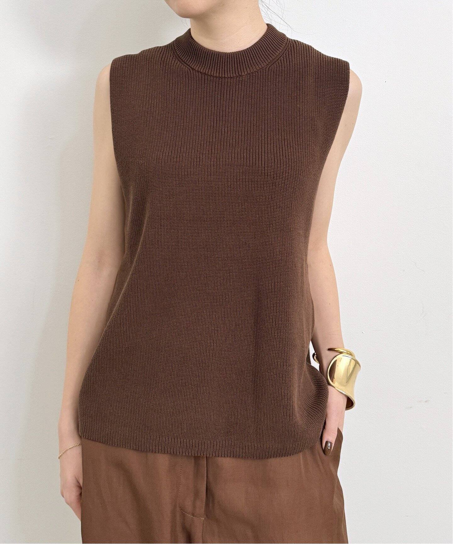 STUDIO NICHOLSON/スタジオ ニコルソン】 SLEEVELESS TOP（ニット 