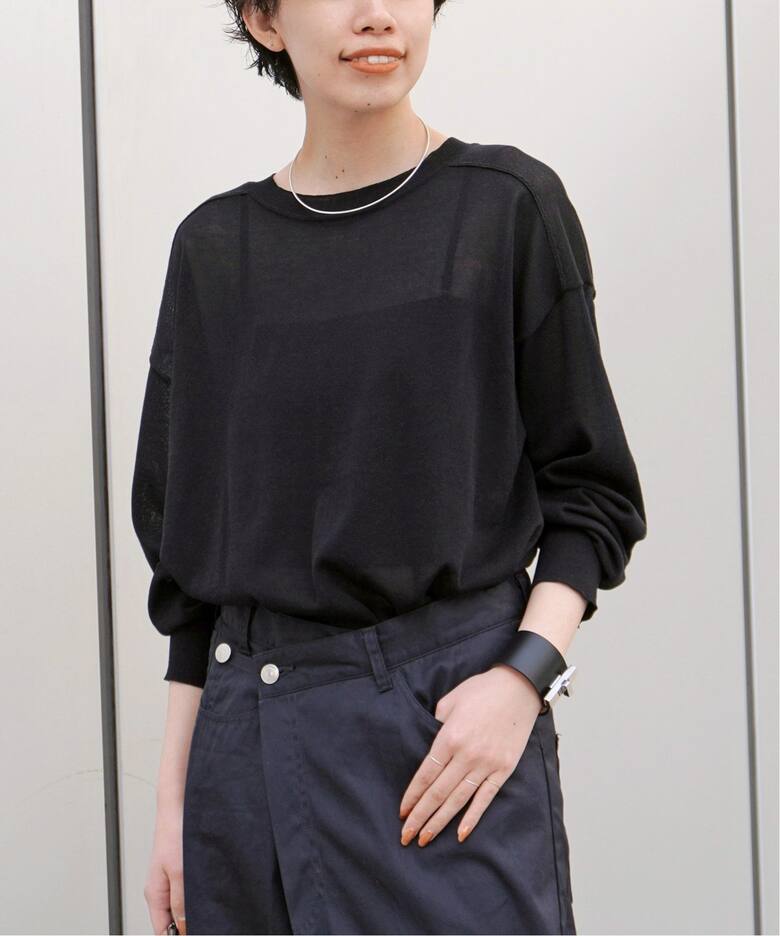 シアーニットプルオーバー（ニット／セーター）｜AP STUDIO（エーピー  