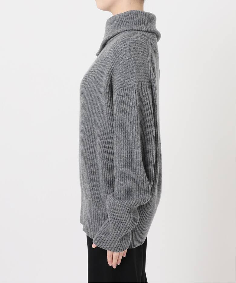 カシミヤミックスニットアゼジップ（ニット／セーター）｜AP STUDIO  