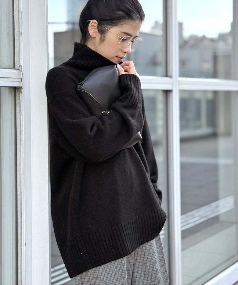 ウールカシミヤタートルネックニット（ニット／セーター）｜AP STUDIO  