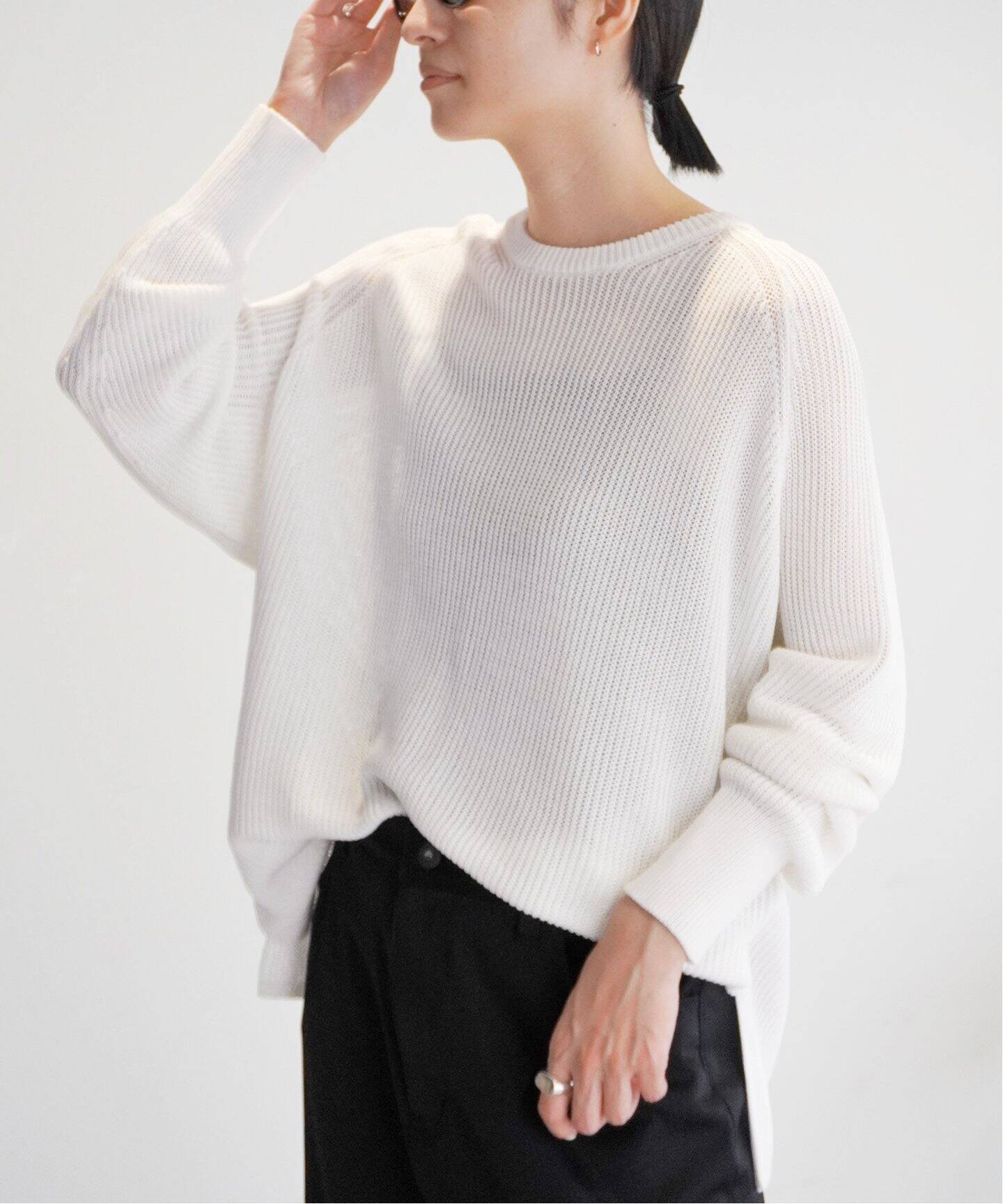 コットンコードプルオーバー（ニット／セーター）｜AP STUDIO  