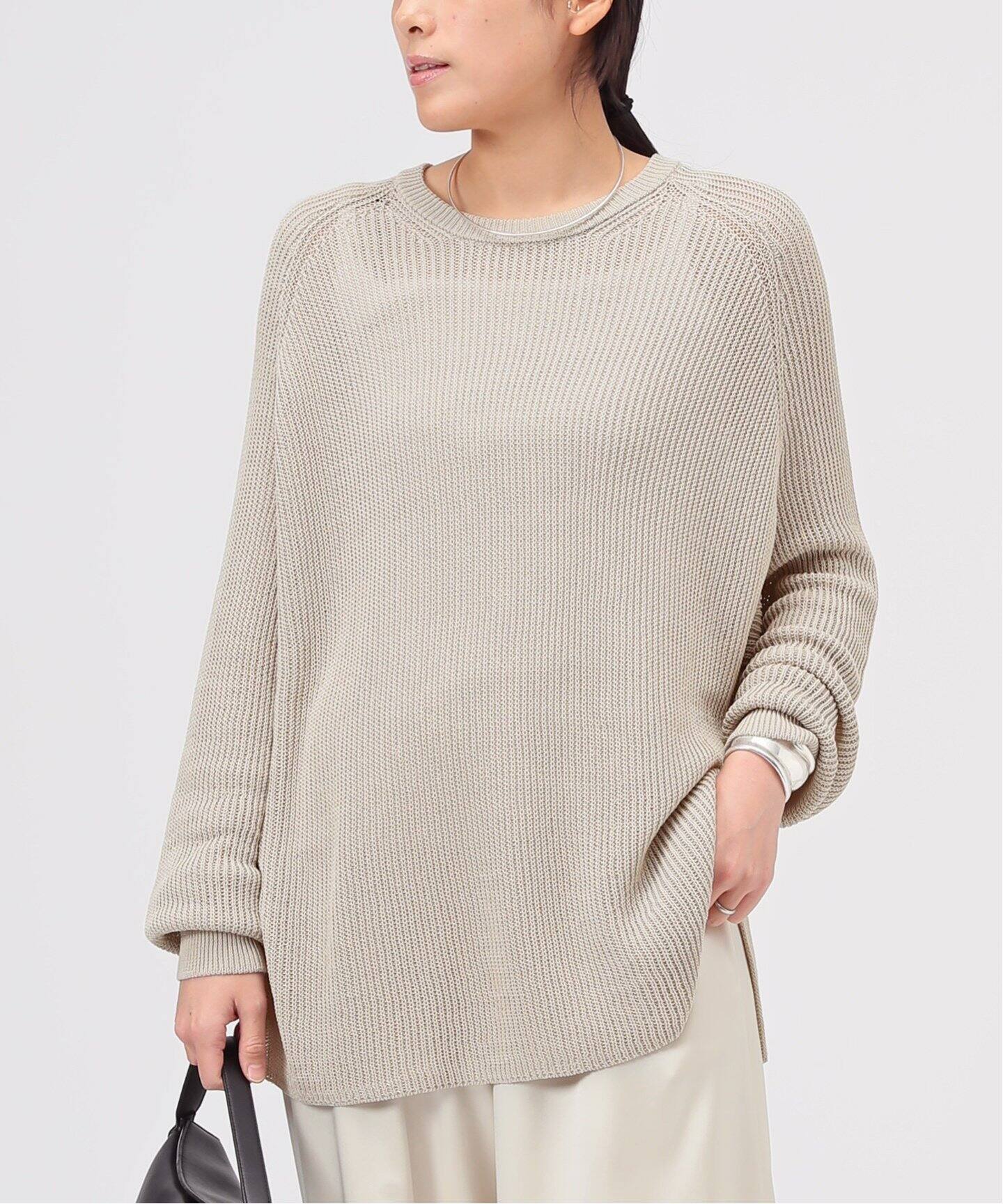 コットンコードプルオーバー（ニット／セーター）｜AP STUDIO  