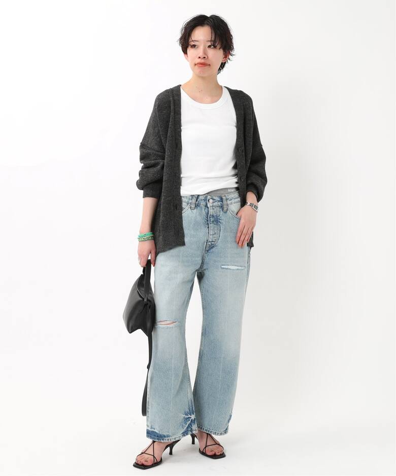 リラックスサイズリネンカーディガン（ニット／セーター）｜AP STUDIO  