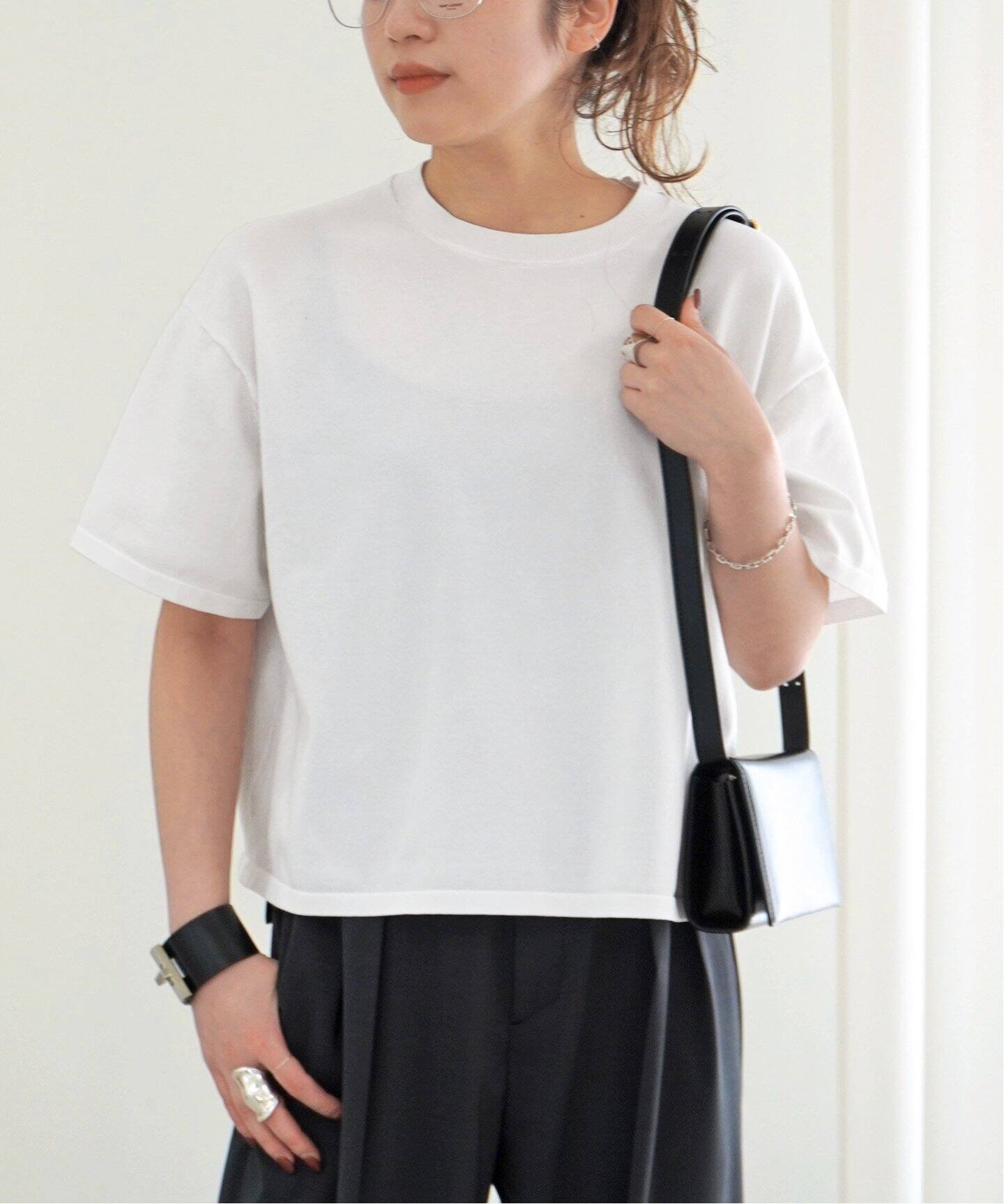 ニットクロップドティー（ニット／セーター）｜AP STUDIO（エーピー  