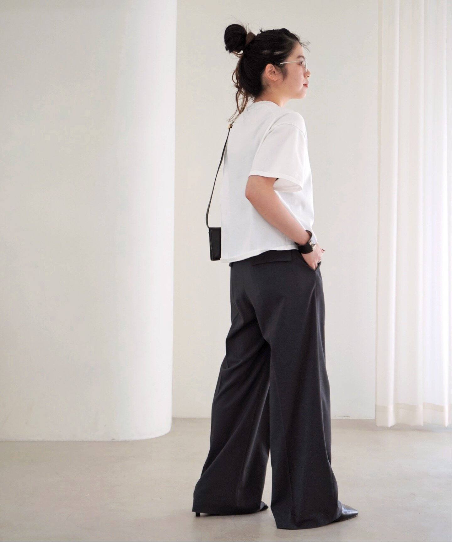 ニットクロップドティー（ニット／セーター）｜AP STUDIO（エーピー  