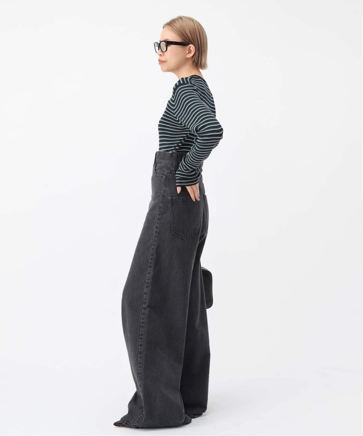 ボーダーニットティー（ニット／セーター）｜AP STUDIO