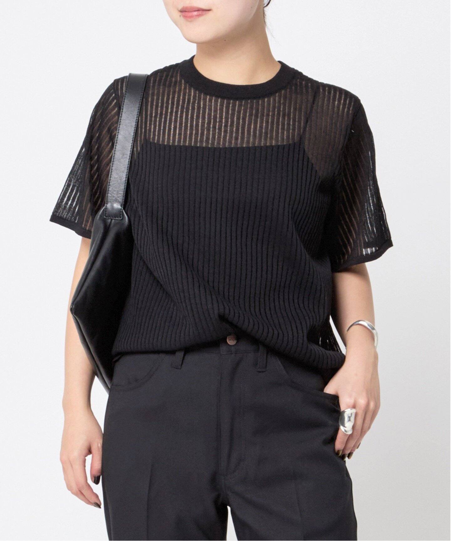 クラフトニットTシャツ（ニット／セーター）｜AP STUDIO（エーピー 