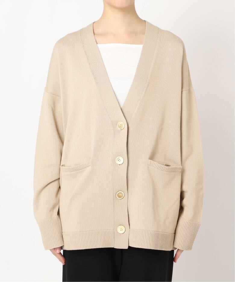 ELS コットン Vネックカーディガン（カーディガン）｜AP STUDIO  