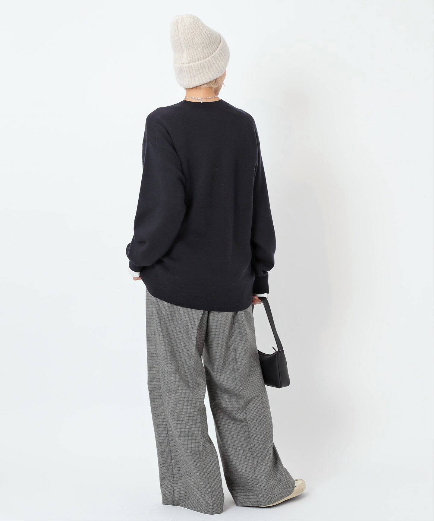 オーバーサイズウールニット（ニット／セーター）｜AP STUDIO  