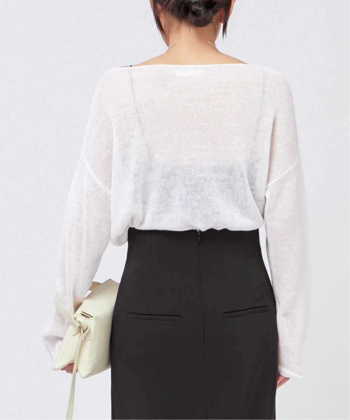 LINO シアープルオーバー（ニット／セーター）｜AP STUDIO（エーピー  