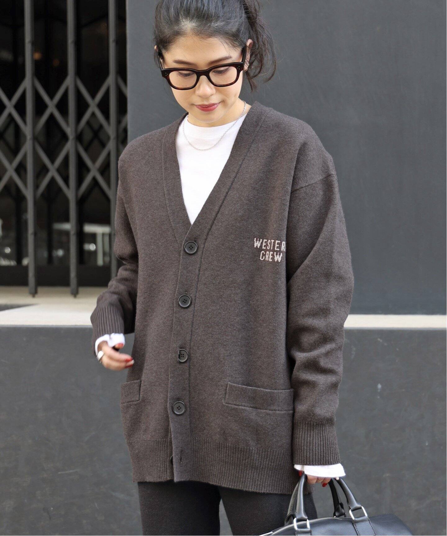 St.Johns 3rd Club】WESTERN CREW cardigan（カーディガン）｜AP 